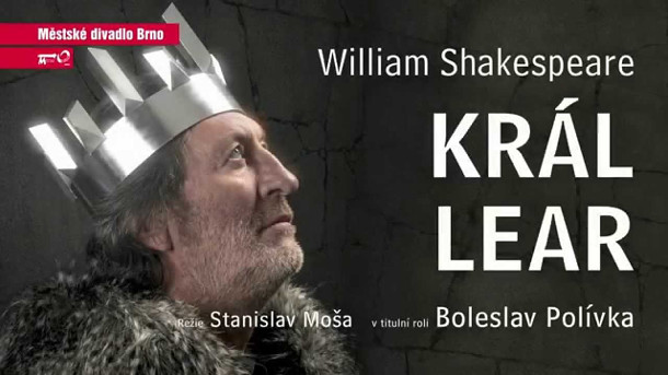 Král Lear v Městském divadle Brno.
